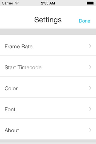 TimeCode: frame accurate clock screenshot 4