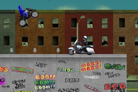 An ATV Police Escape: Extreme Crime City Run – Free HD Racing Game screenshot 2