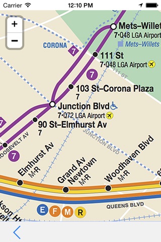 New York Subway Underground Metro Map screenshot 2