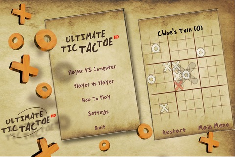 Ultimate Tic Tac Toe HD - Free Game screenshot 2