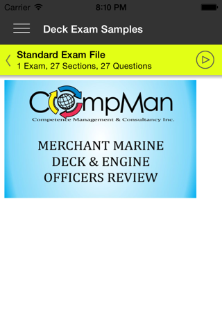 CompMan Maritime Exam Reviewer screenshot 2