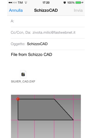 Schizzo CAD screenshot 3