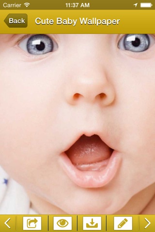 Cute Babies HD Wallpapers screenshot 2