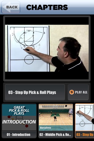 Great Pick & Roll Plays: Using Ball Screens For A Championship Offense - With Coach Lason Perkins - Full Court Basketball Training Instruction screenshot 3