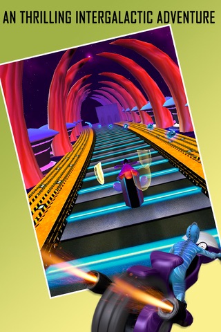 Alien Space Racer (A Free Bike Racing Game) screenshot 2