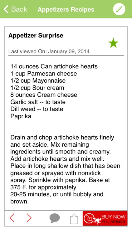 Appetizers Recipes