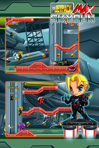 Jetpack Max: Skyrun screenshot 4