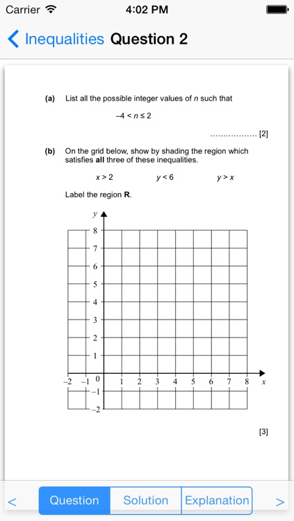 GCSE 2013-2016 Higher Tier Algebra