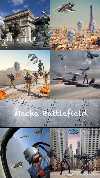 Mecha Battlefield Photo Editor screenshot-3