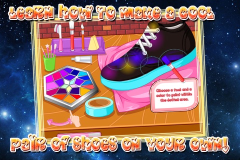 Galaxy shoes designer screenshot 2