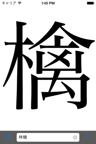 KanjiMagnifier screenshot 2