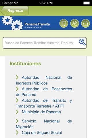 Panamá Tramita Móvil screenshot 3