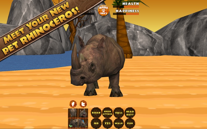 Virtual Pet Rhinoceros thumbnail 1