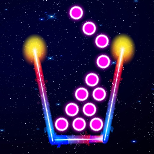 20-0 glowing ballz - A tap-i & drop kinda puzzler for challenging tough games seek-ers icon