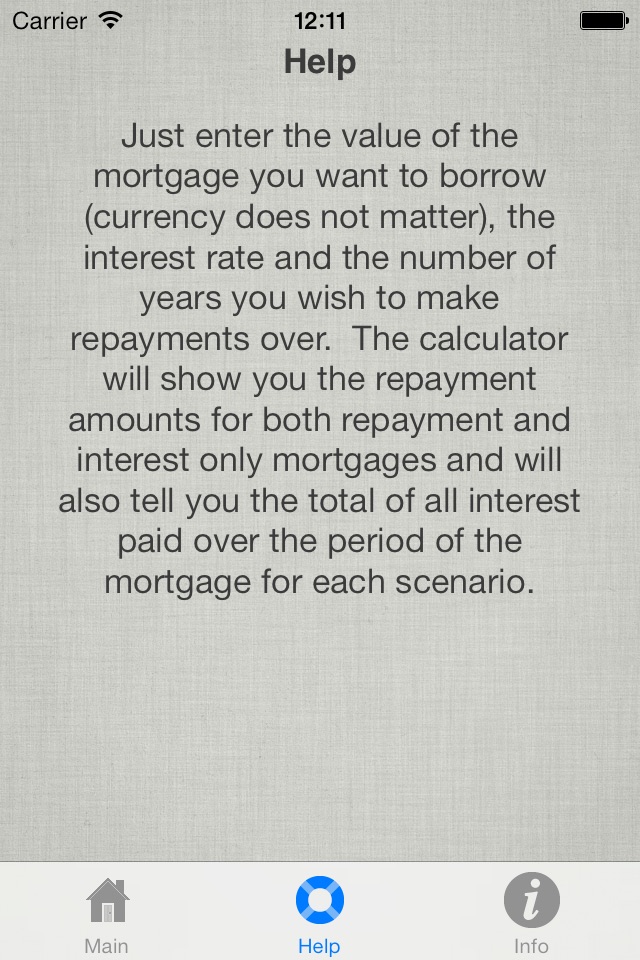 Mortgage Repayment Calculator screenshot 3