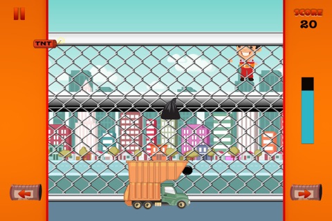 A Garbage Truck Trash Toss - FREE Waste Catch Recycle Game screenshot 3