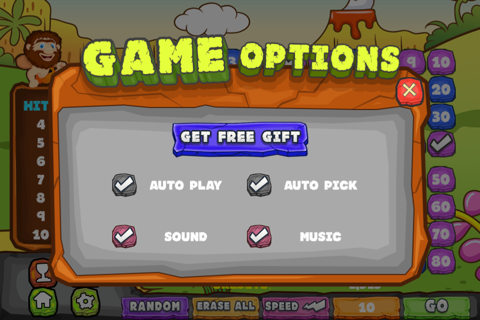 Caveman Keno Casino FREE - Double Bonus Fun with Game screenshot 4