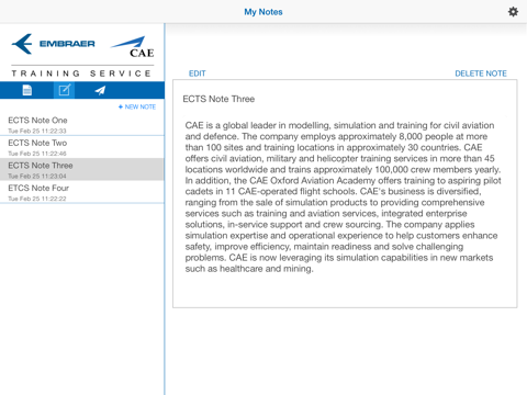 EMBRAER CTS screenshot 4