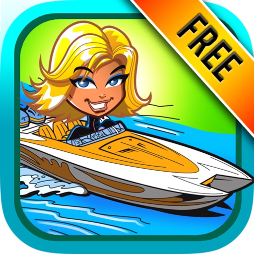 Extreme Speed Boat Chase Free - Powerboat Racing Rush icon