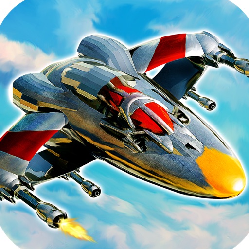 Air Combat Jet Star Ship War of Racing Free Game Icon