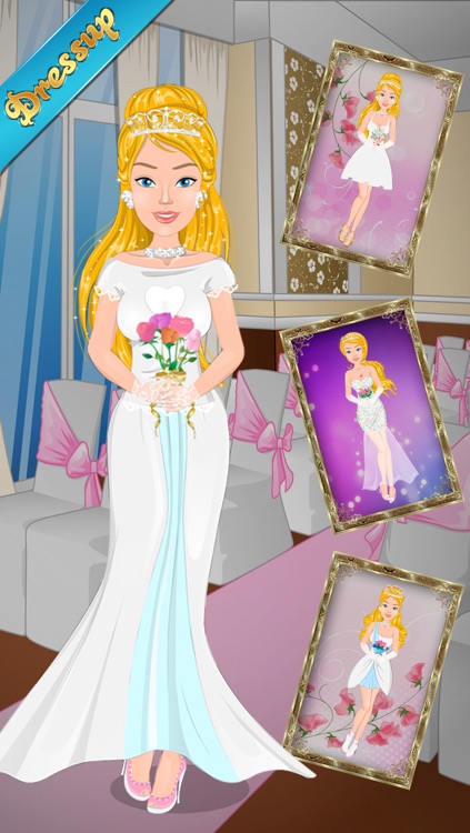 Real Princess Wedding Makeover, Spa ,Dressup free Girls Games screenshot-3