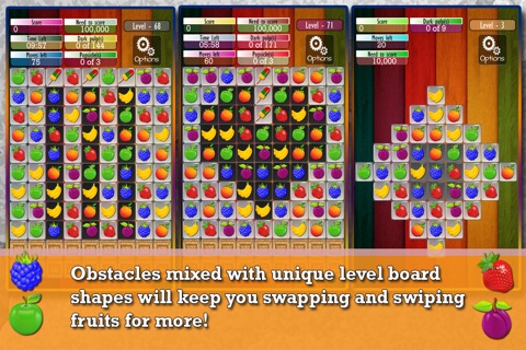 Fruit Drops - Match three puzzle game screenshot 3