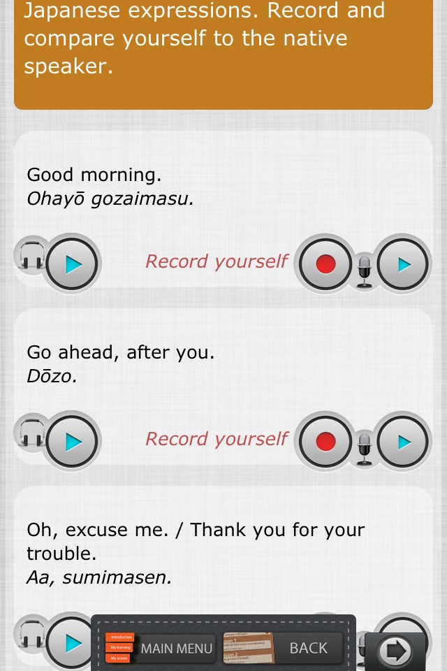 Get Talking Japanese in Ten Days screenshot 3