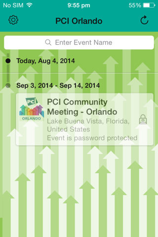 PCI Orlando 2014 screenshot 2