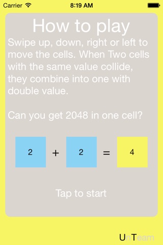 2048 by UnTeam screenshot 2