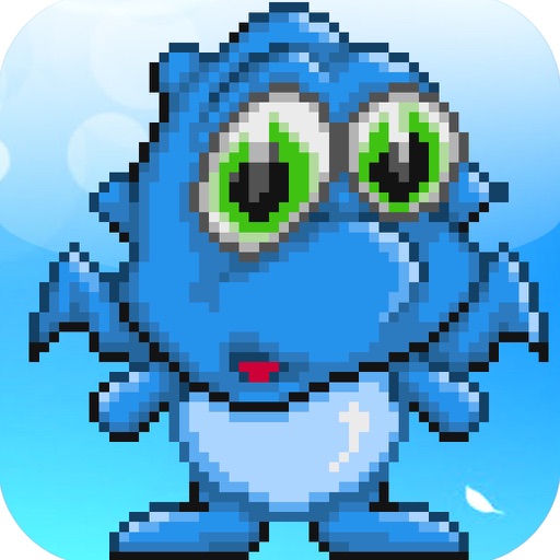 Blue Dragon Run - The Best Running Games icon