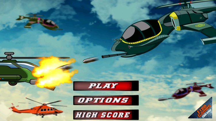 Air Helicopter Assault Shooter - Top Sky Driving Battle Free screenshot-3