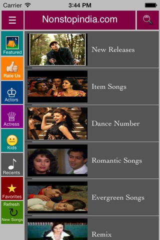 nonstopIndia - Bollywood Music Video Songs screenshot 4