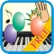 Balloon piano for kids
