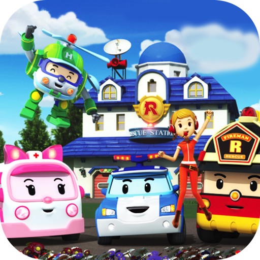 Robocar Poli 2014 - Helly Tiny helicopter - Kids Game icon