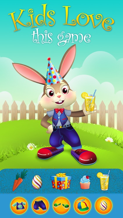 Cute Bouncy Bunny Rabbit - Dressing up Game for Kids - Free Version