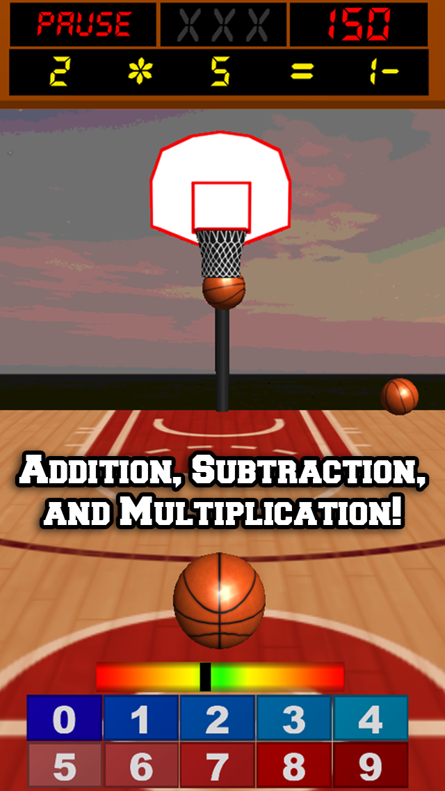 Math Basketball Screenshot 3