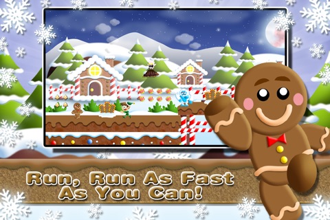 Gingerbread Man's Christmas Run screenshot 2