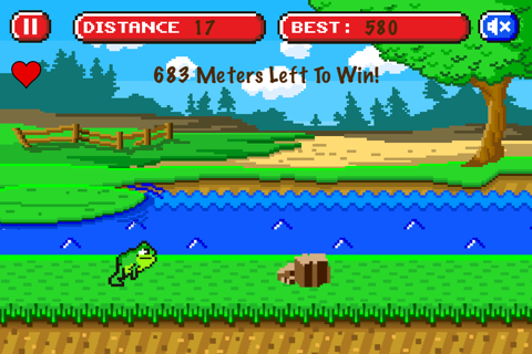 Frog Tap Hop Run screenshot 2