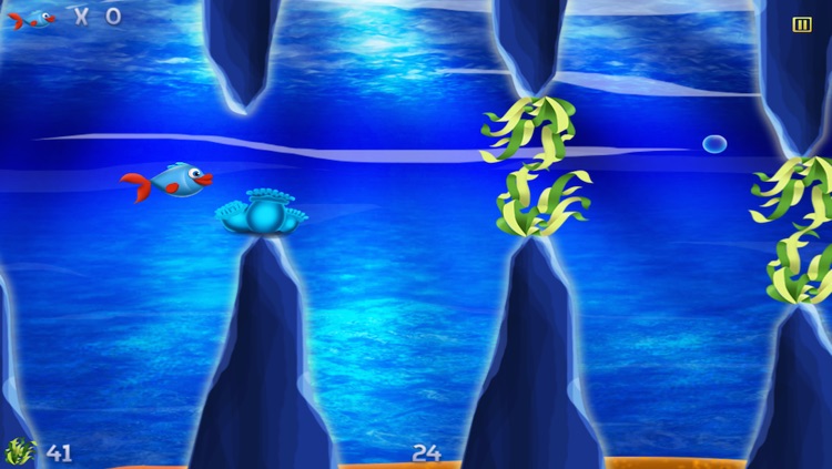 Flippy Fishy : The flip flap bubble under water deep ocean adventure - Free Edition