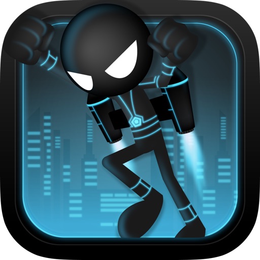 Anti-Gravity Stickman PRO - Full Jet Pack Flying Version icon