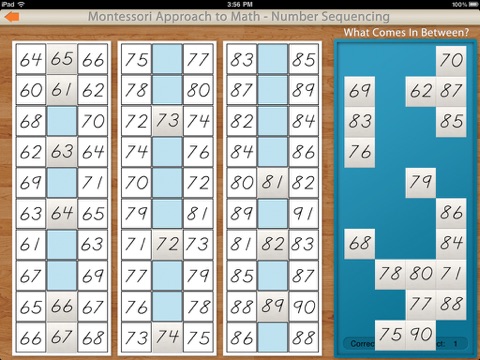 Secuencia de números-Que viene Antes? Después y en Medio?- Un enfoque Montessori hacia las Matemáticas screenshot 3