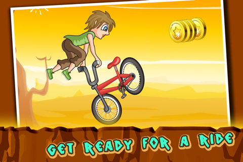Radical BMX Quest Free - Desert Bike Adventure screenshot 2