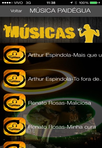 Música Paidégua screenshot 3