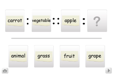 Kids iHelp – Word Analogy 1.0 screenshot 2