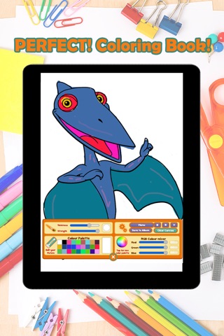 Dinosaur Coloring Book For Kids 2014 : Free Coloring Pages screenshot 3