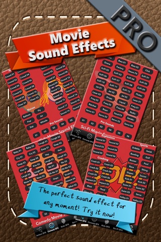 Movie Sound Effects (Pro) screenshot 2