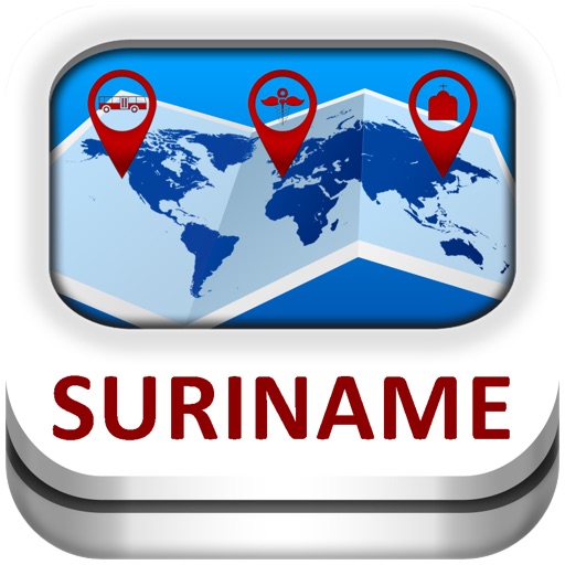 Suriname Guide & Map - Duncan Cartography