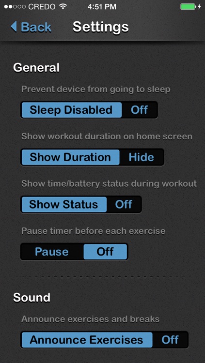 Onyx Timer - Hands Free, Voice Controlled, Talking Exercise Timer screenshot-3