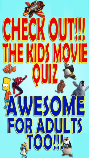 Kids Movies Trivia Quiz