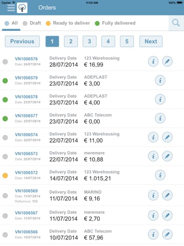 SalesAssist light ERP screenshot 2